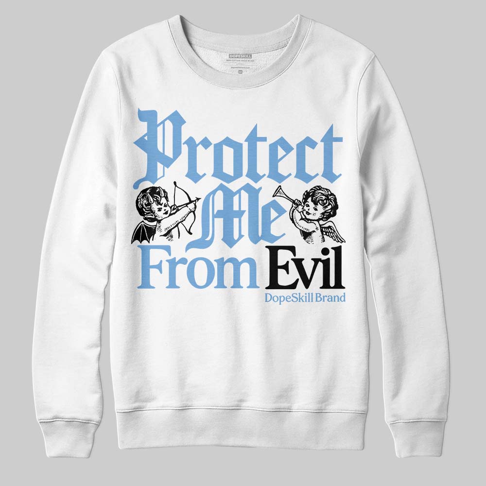Melo 12s superstreetwear Sweatshirt Protect Me From Evil Graphic