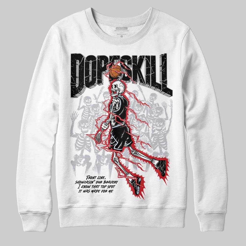 Black Metallic Reimagined 5s superstreetwear Sweatshirt Thunder Dunk Graphic