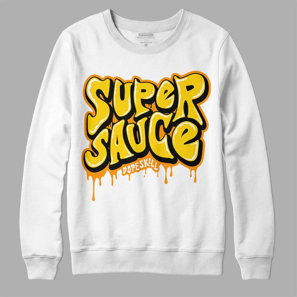 Yellow Ochre 6s superstreetwear Sweatshirt Super Sauce Graphic