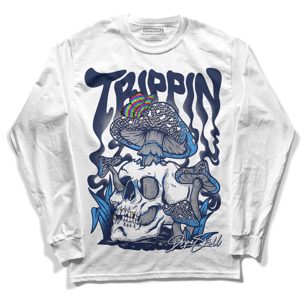 AJ Spizike White Obsidian superstreetwear Long Sleeve T-Shirt Trippin Graphic