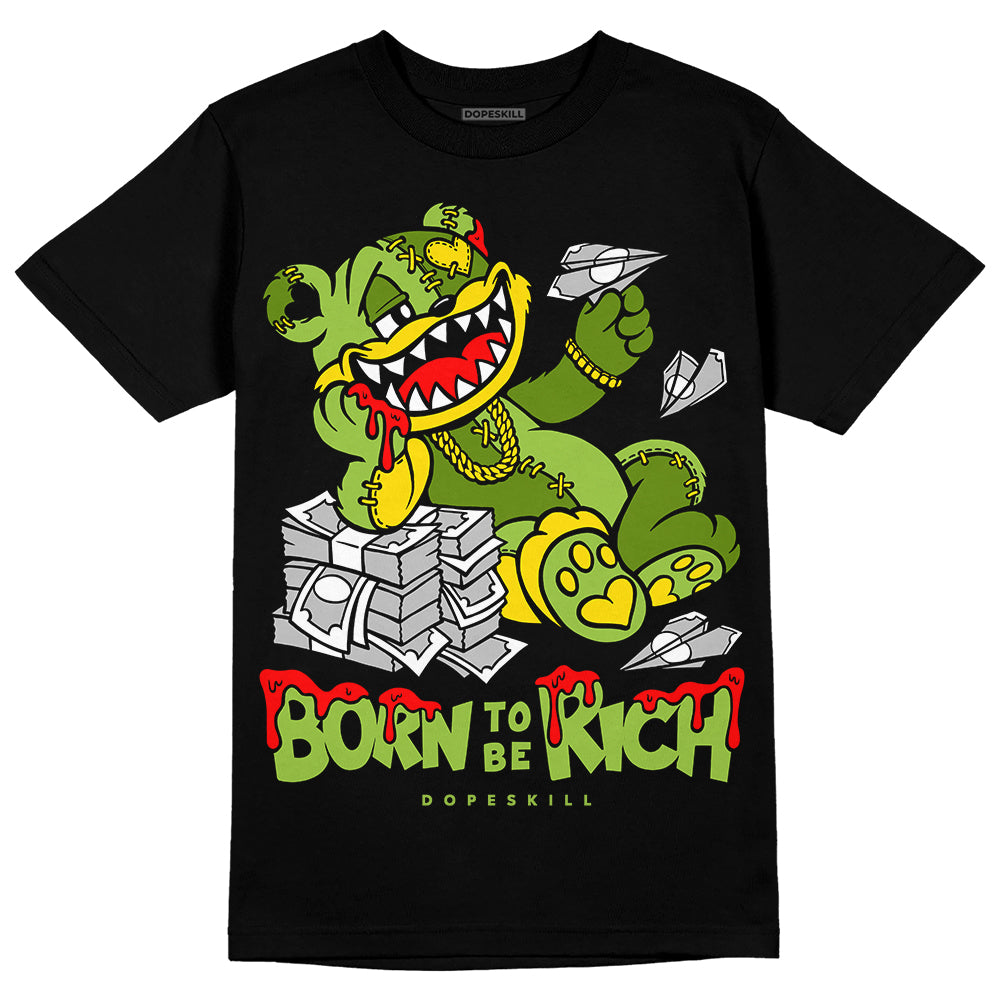 Dunk 'Chlorophyll' superstreetwear T-Shirt Born To Be Rich Graphic