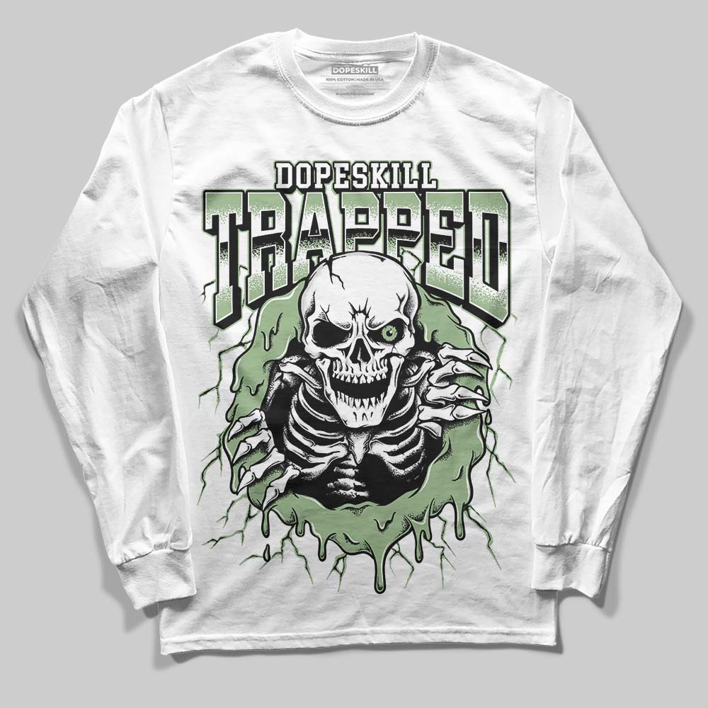 Seafoam 4s superstreetwear Long Sleeve T-Shirt Trapped Halloween Graphic