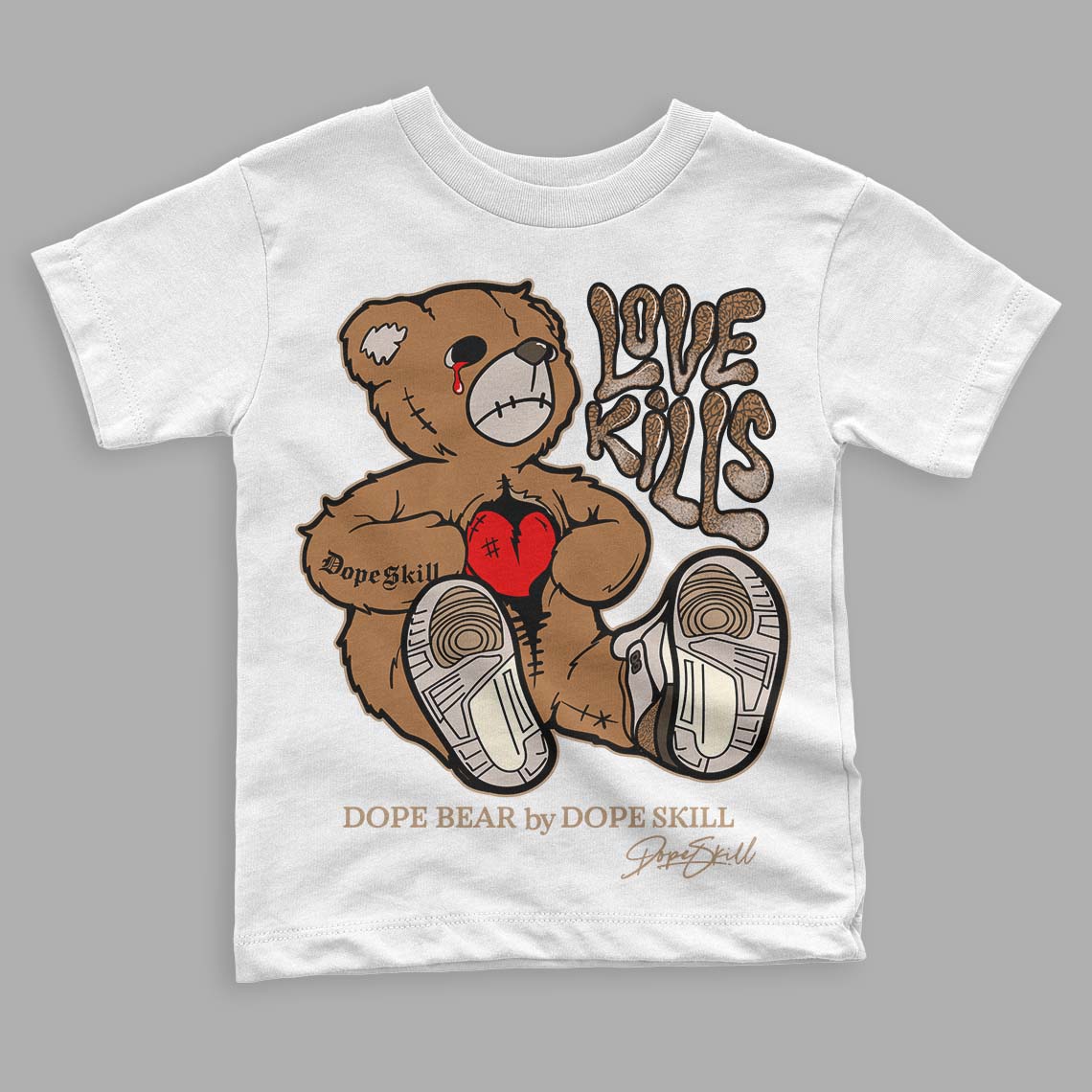 Palomino 3s superstreetwear Toddler Kids T-shirt Love Kills Graphic