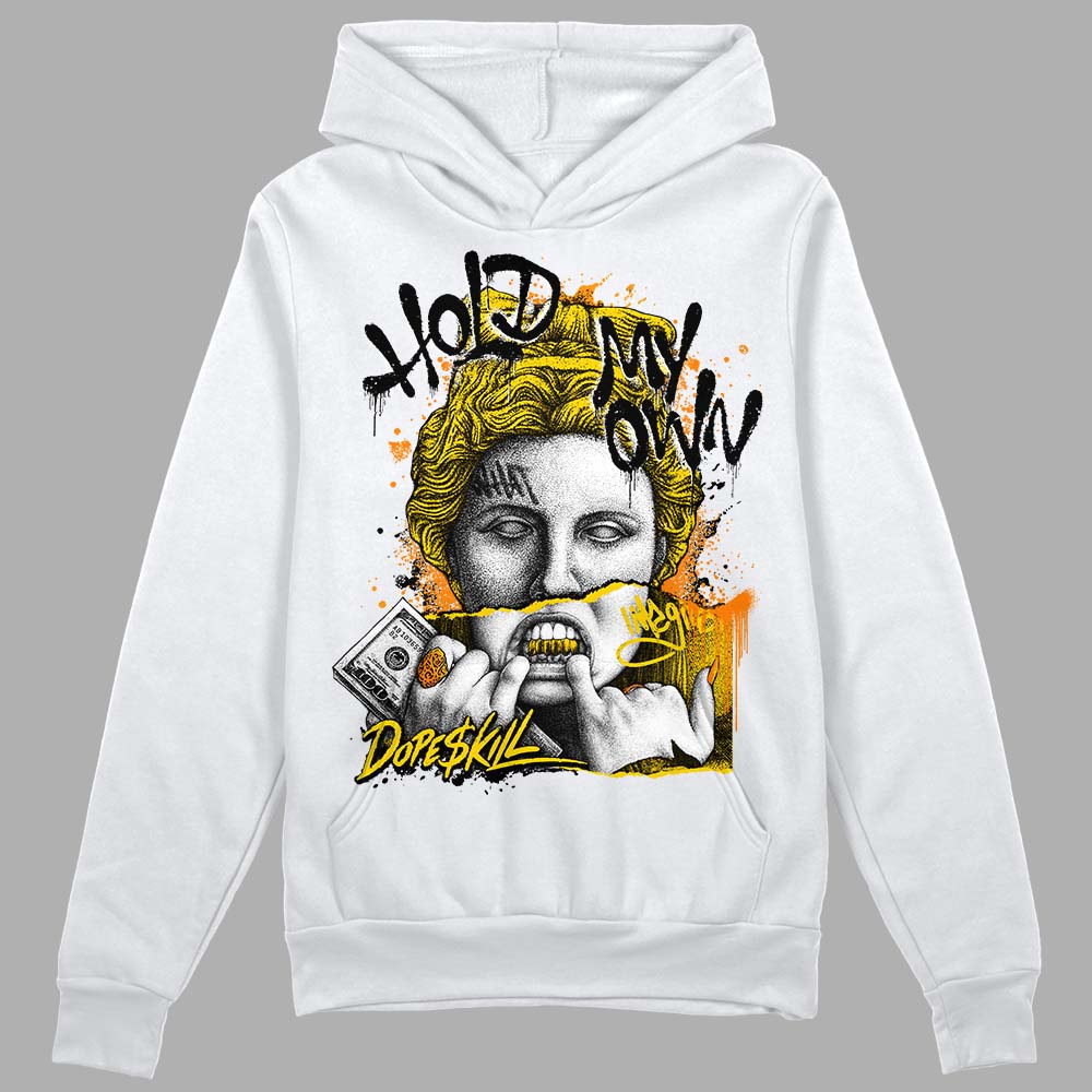 Yellow Ochre 6s superstreetwear Hoodie Sweatshirt Hold My Own Graphic