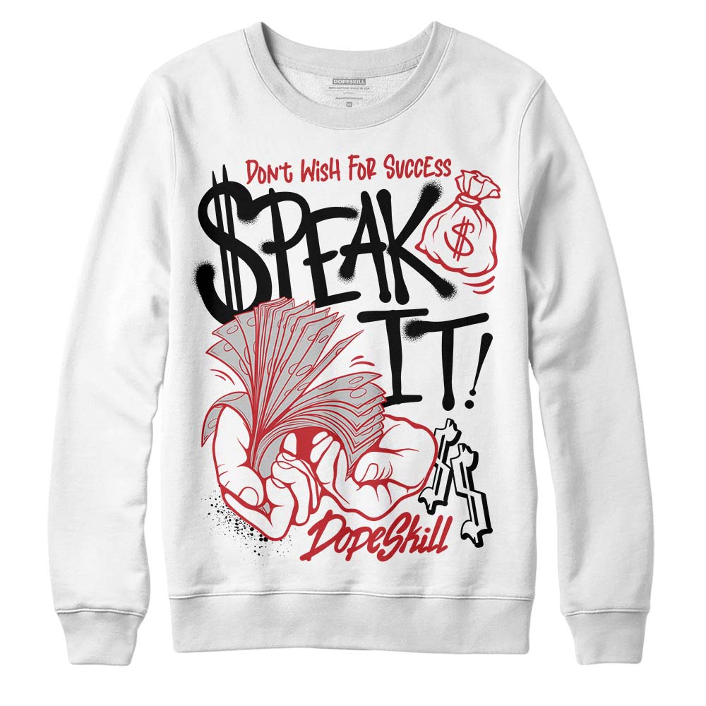 Red Taxi 12s superstreetwear Sweatshirt Speak It Graphic