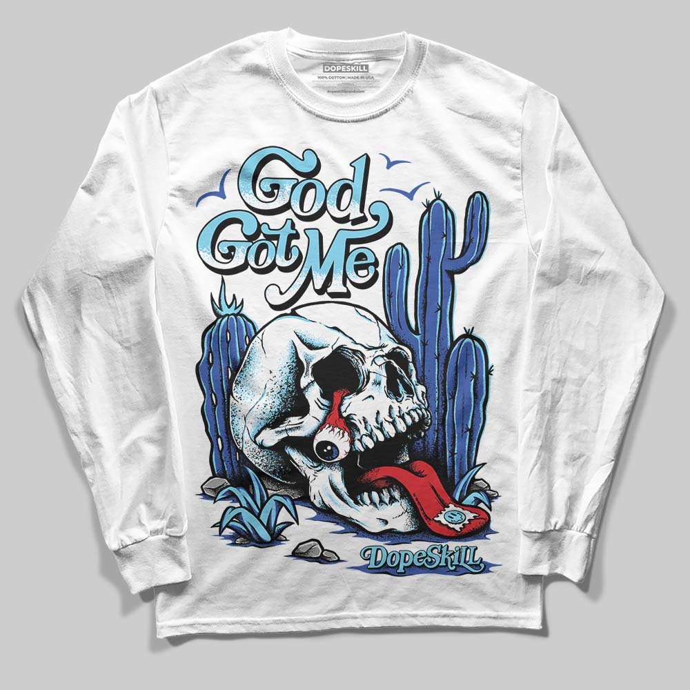 SB Dunk Argon superstreetwear Long Sleeve T-Shirt God Got Me Graphic
