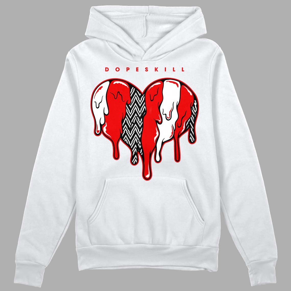 Cherry 12s superstreetwear Hoodie Sweatshirt Slime Drip Heart Graphic