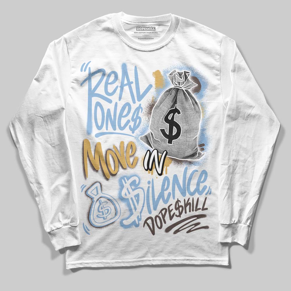 Handball Spezial Light Blue superstreetwear Long Sleeve T-Shirt Real Ones Move In Silence Graphic