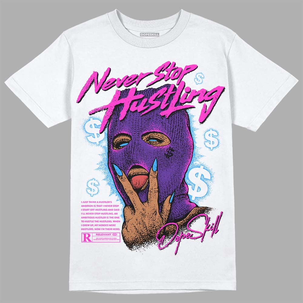 PURPLE Collection superstreetwear T-Shirt Never Stop Hustling Graphic