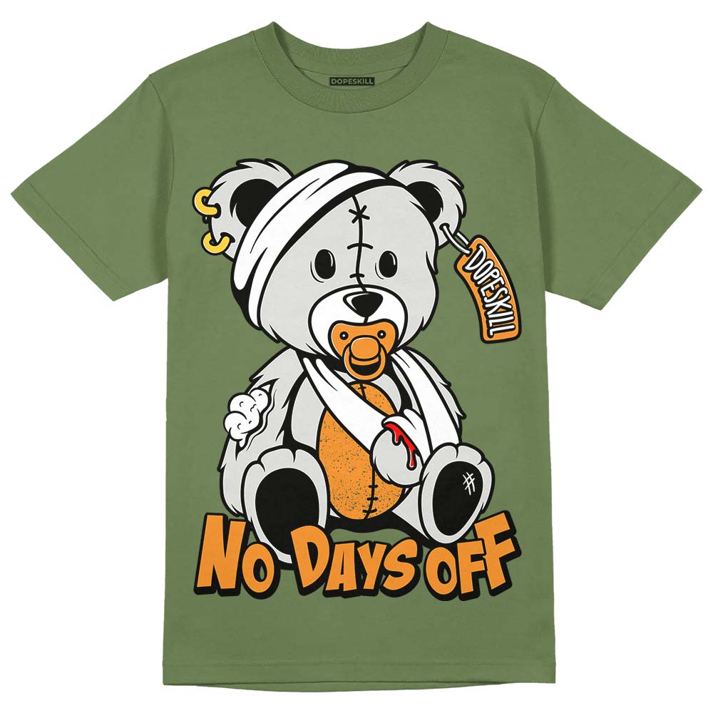 Olive 5s superstreetwear Olive T-shirt Hurt Bear Graphic