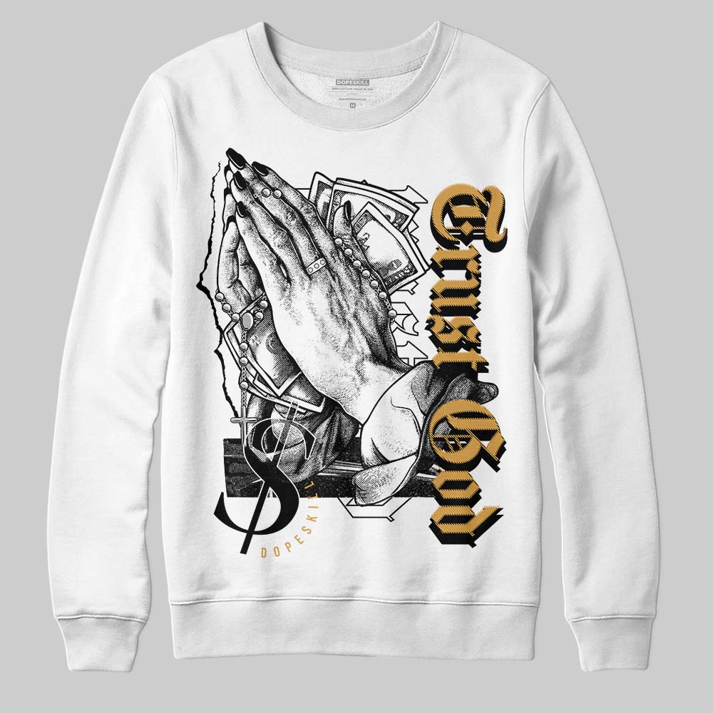 Gratitude 11s superstreetwear Sweatshirt Trust God Graphic
