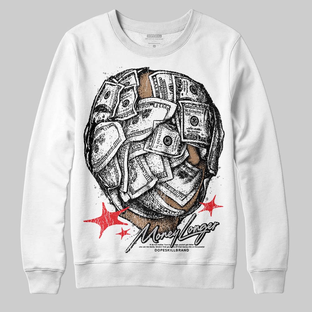 Grey Collection superstreetwear Sweatshirt Money Longer Graphic