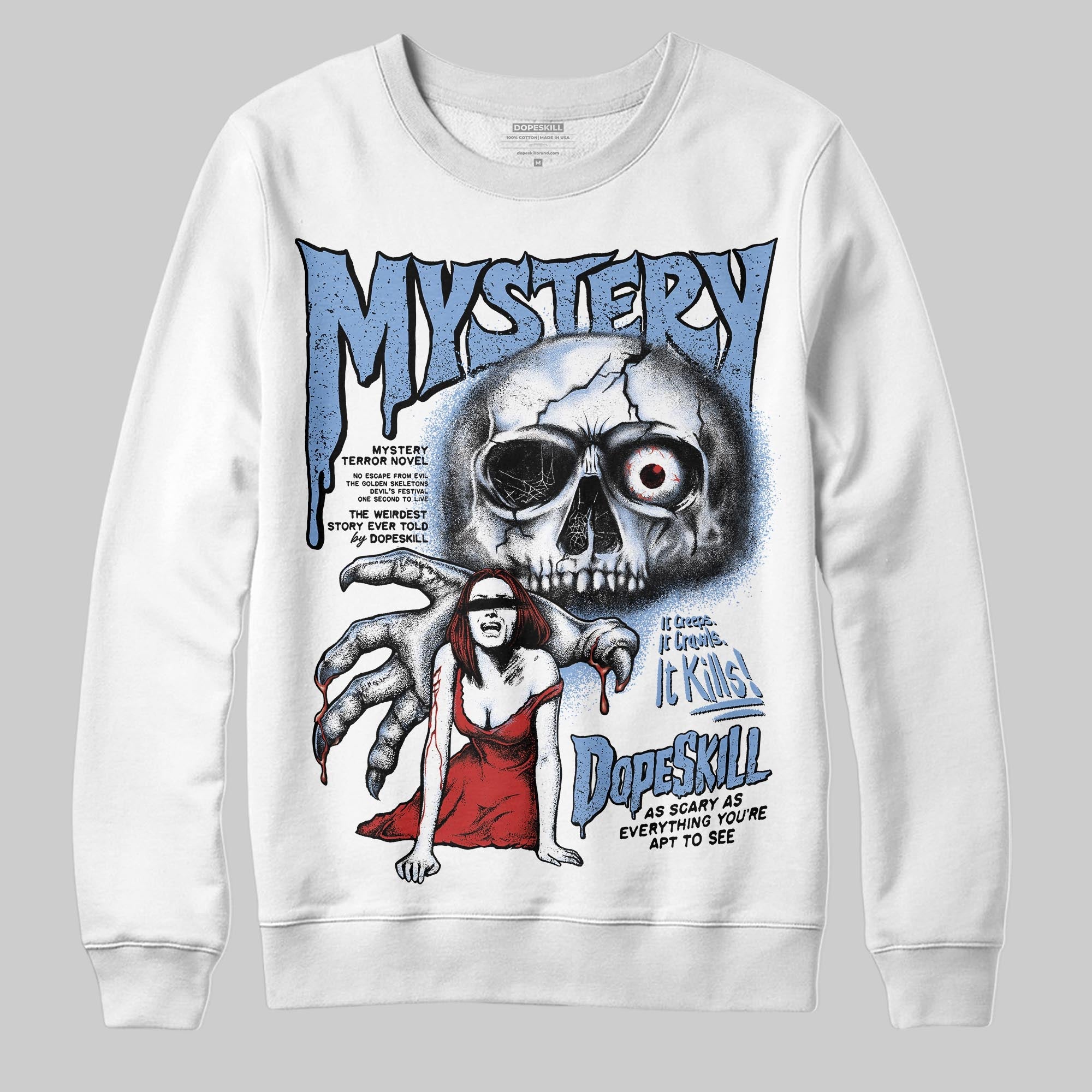 Forget Me Not 4s superstreetwear Sweatshirt Mystery Ghostly Grasp Graphic