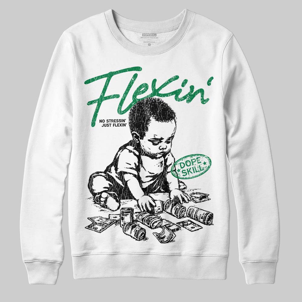 Green Collection superstreetwear Sweatshirt Flexin' Graphic