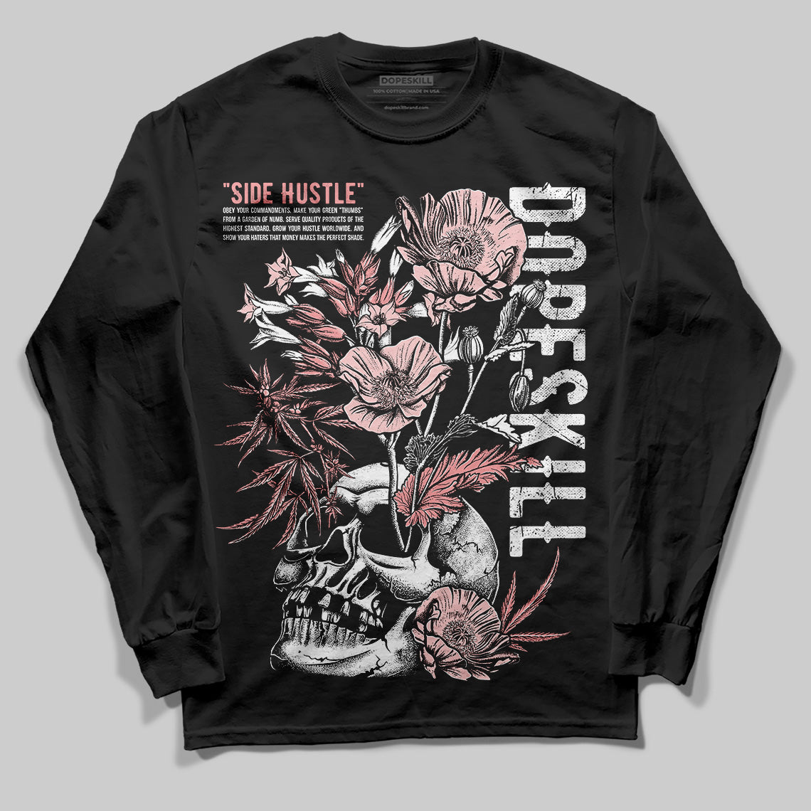 VALENTINE'S Day 3s superstreetwear Long Sleeve T-Shirt Side Hustle Graphic