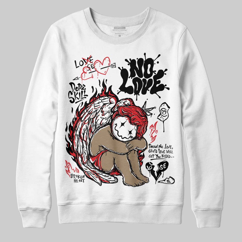 Dunk Panda White Black superstreetwear Sweatshirt No Love Graphic