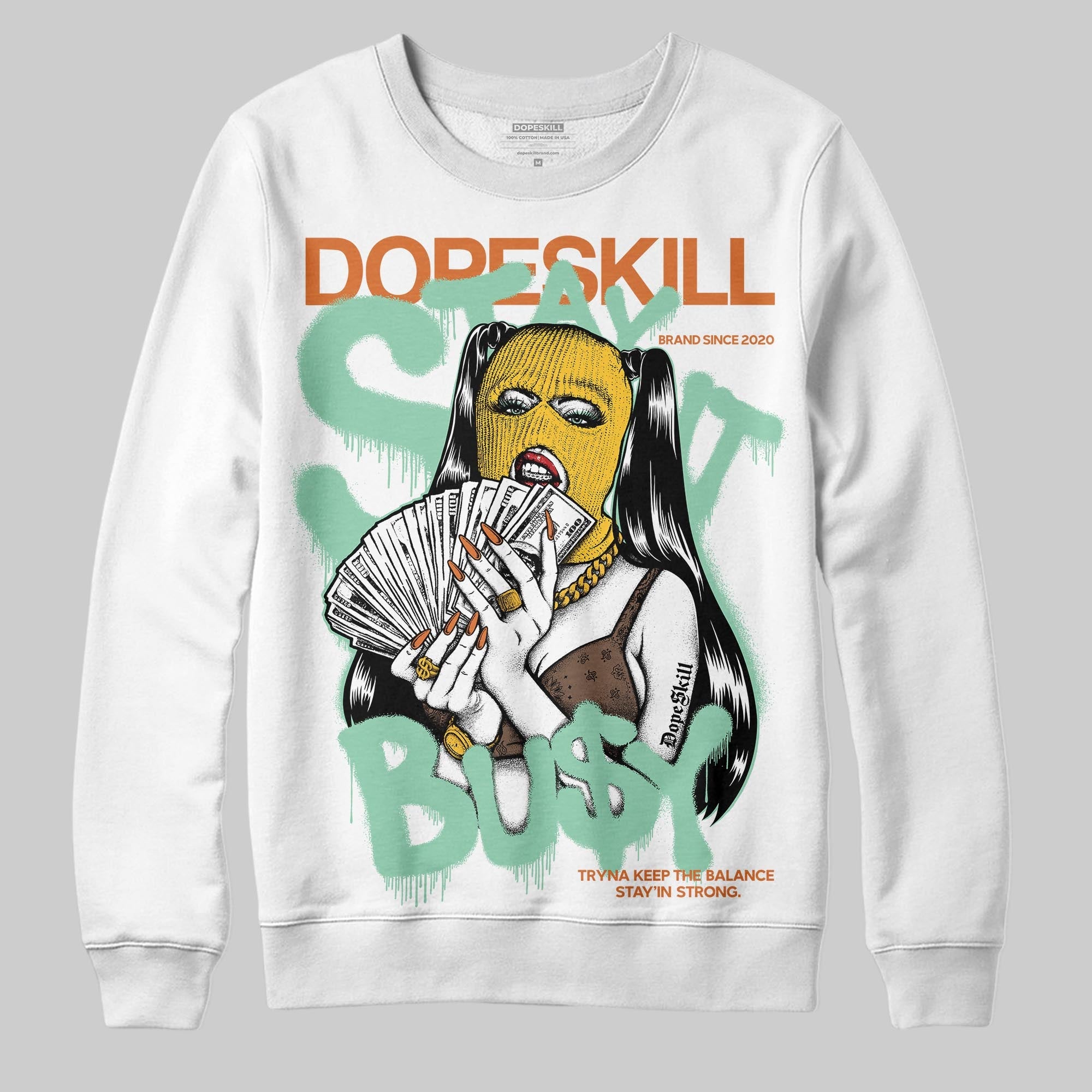 SB Dunk ¡°Rodeo¡± superstreetwear Sweatshirt Stay It Busy Graphic