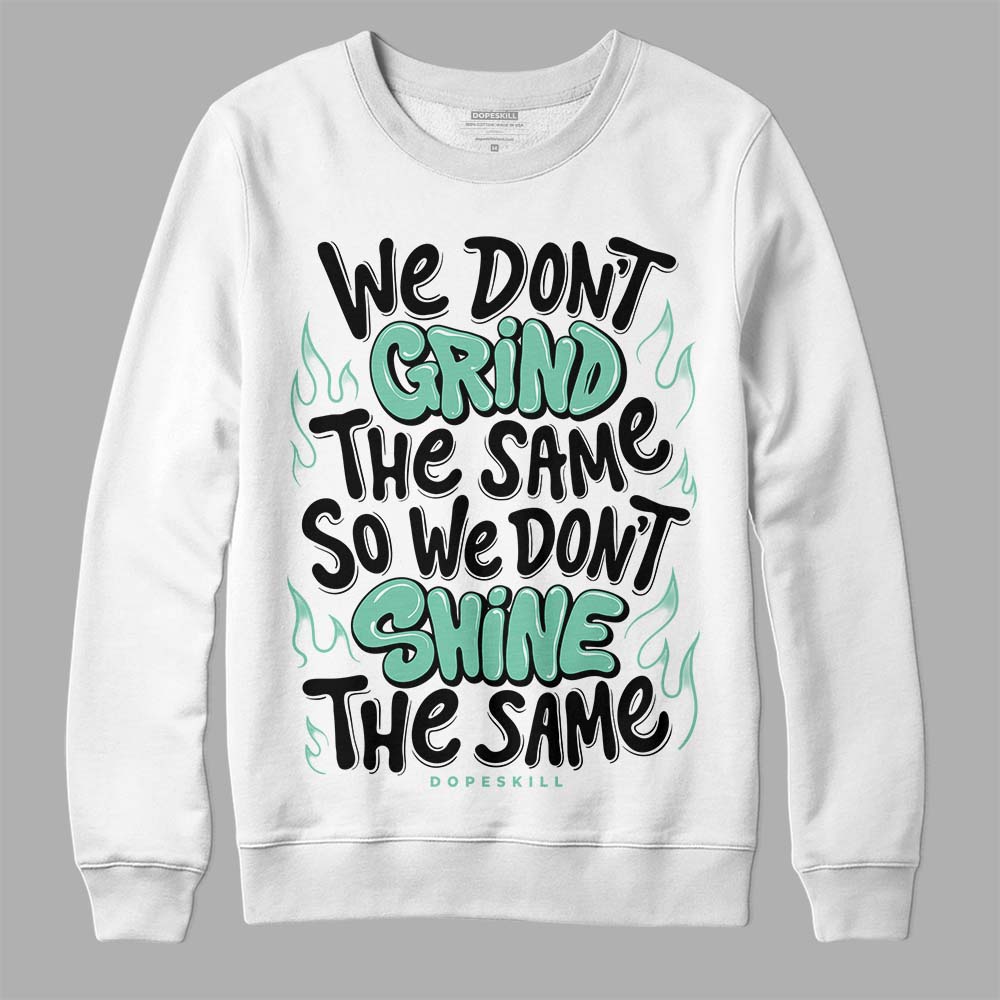 Green Glow 3s superstreetwear Sweatshirt Grind Shine Graphic