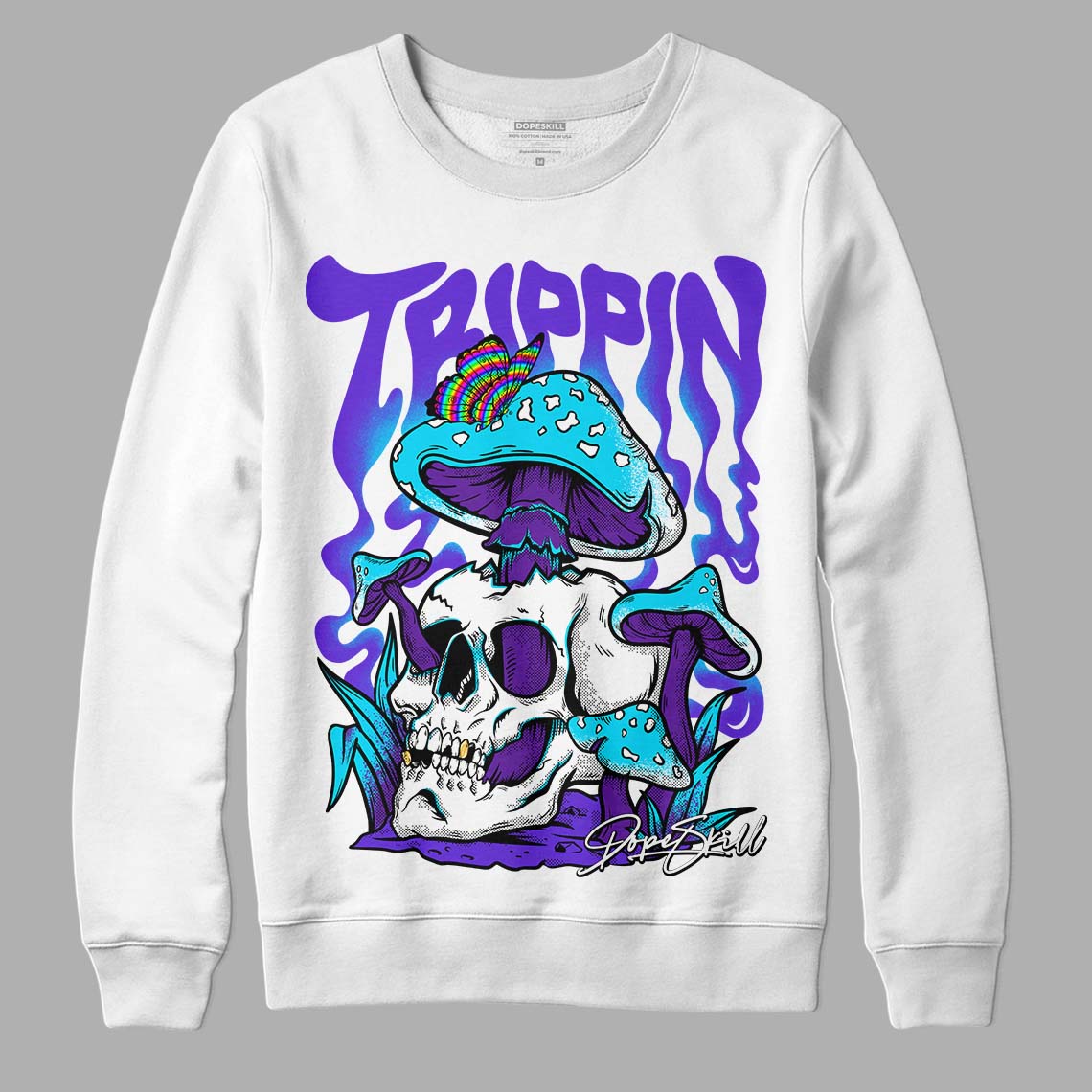 Aqua 6s superstreetwear Sweatshirt Trippin Graphic