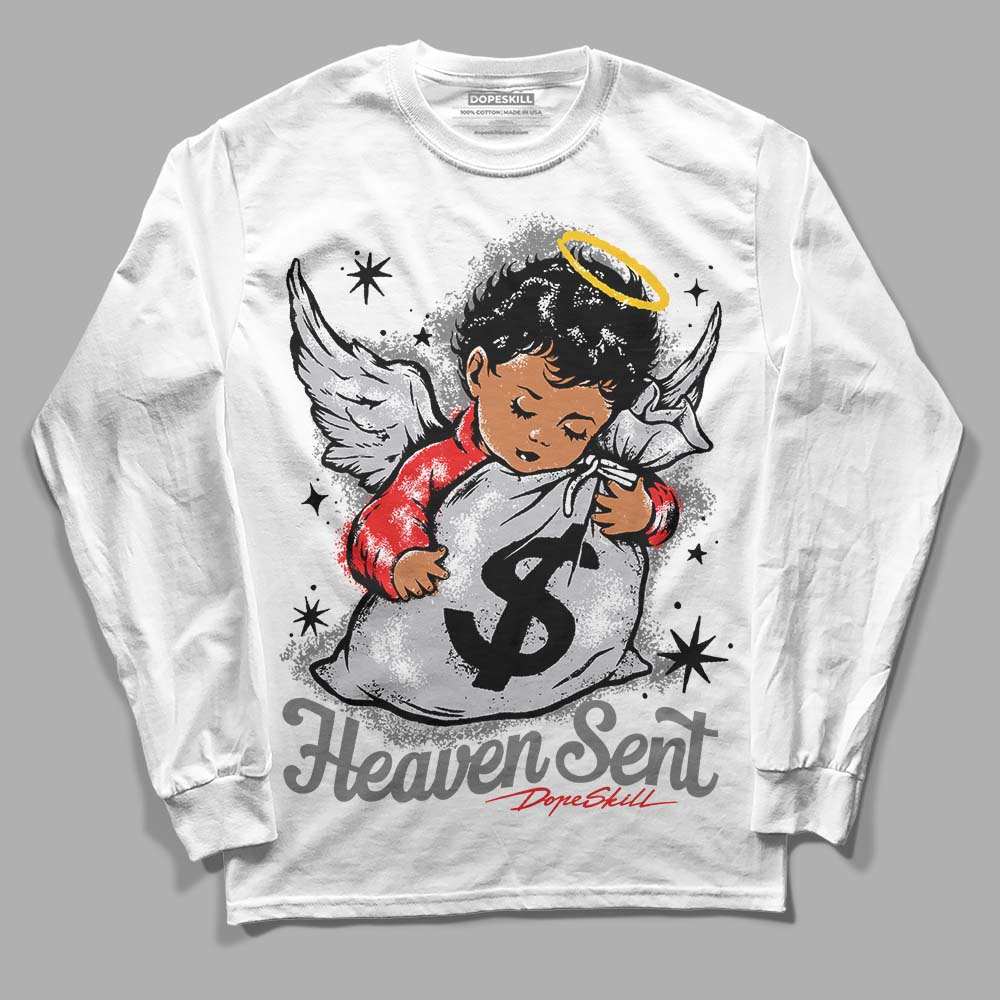 Grey Collection superstreetwear Long Sleeve T-Shirt Heaven Sent Graphic