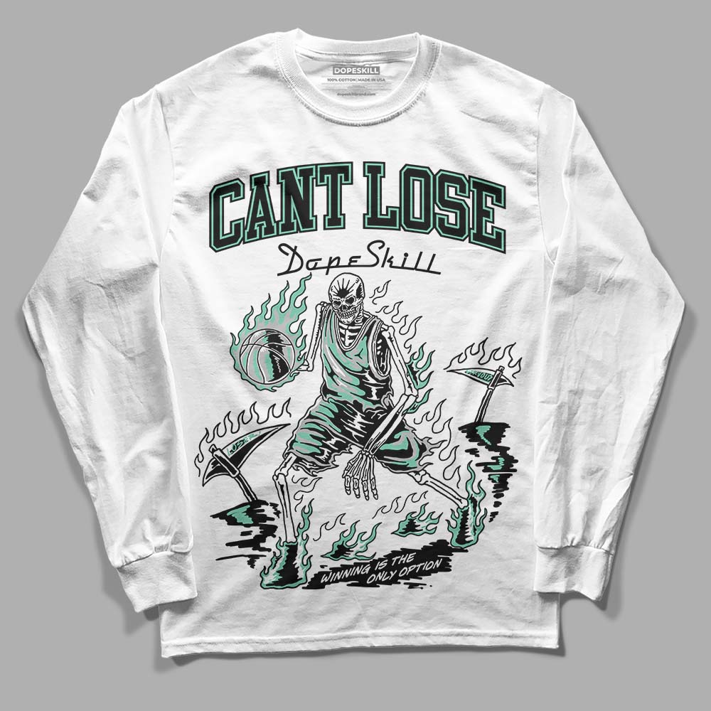 Green Glow 3s superstreetwear Long Sleeve T-Shirt Cant Lose Graphic