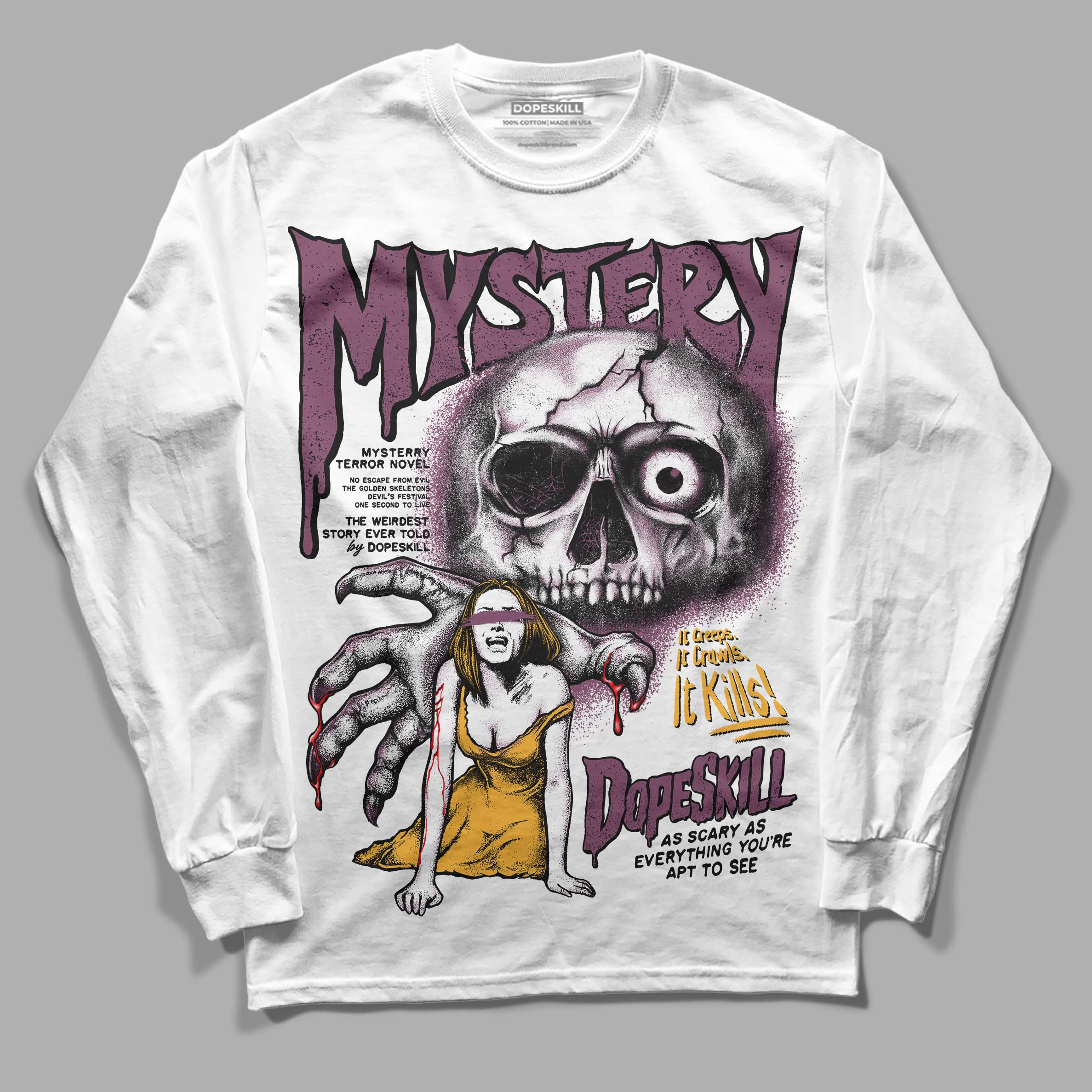 Brotherhood 1s High OG superstreetwear Long Sleeve T-Shirt Mystery Ghostly Grasp Graphic