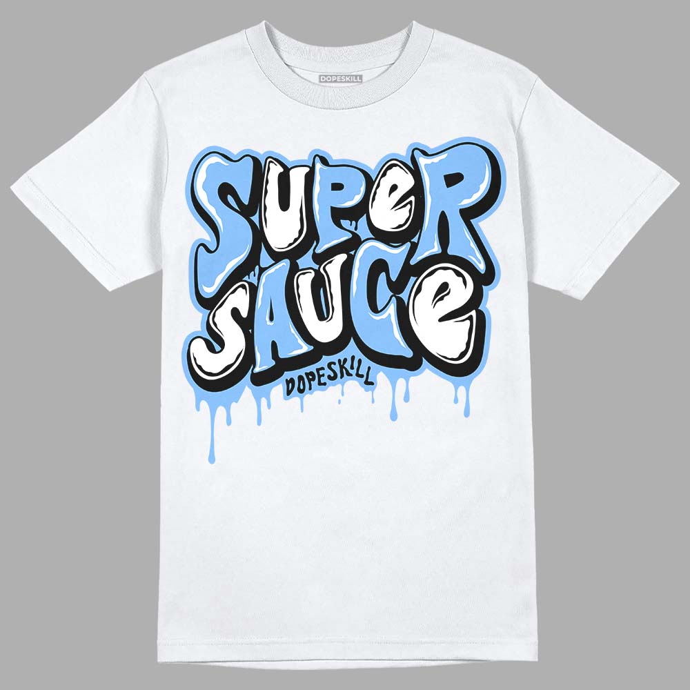 Powder Blue 9s superstreetwear T-Shirt Super Sauce Graphic