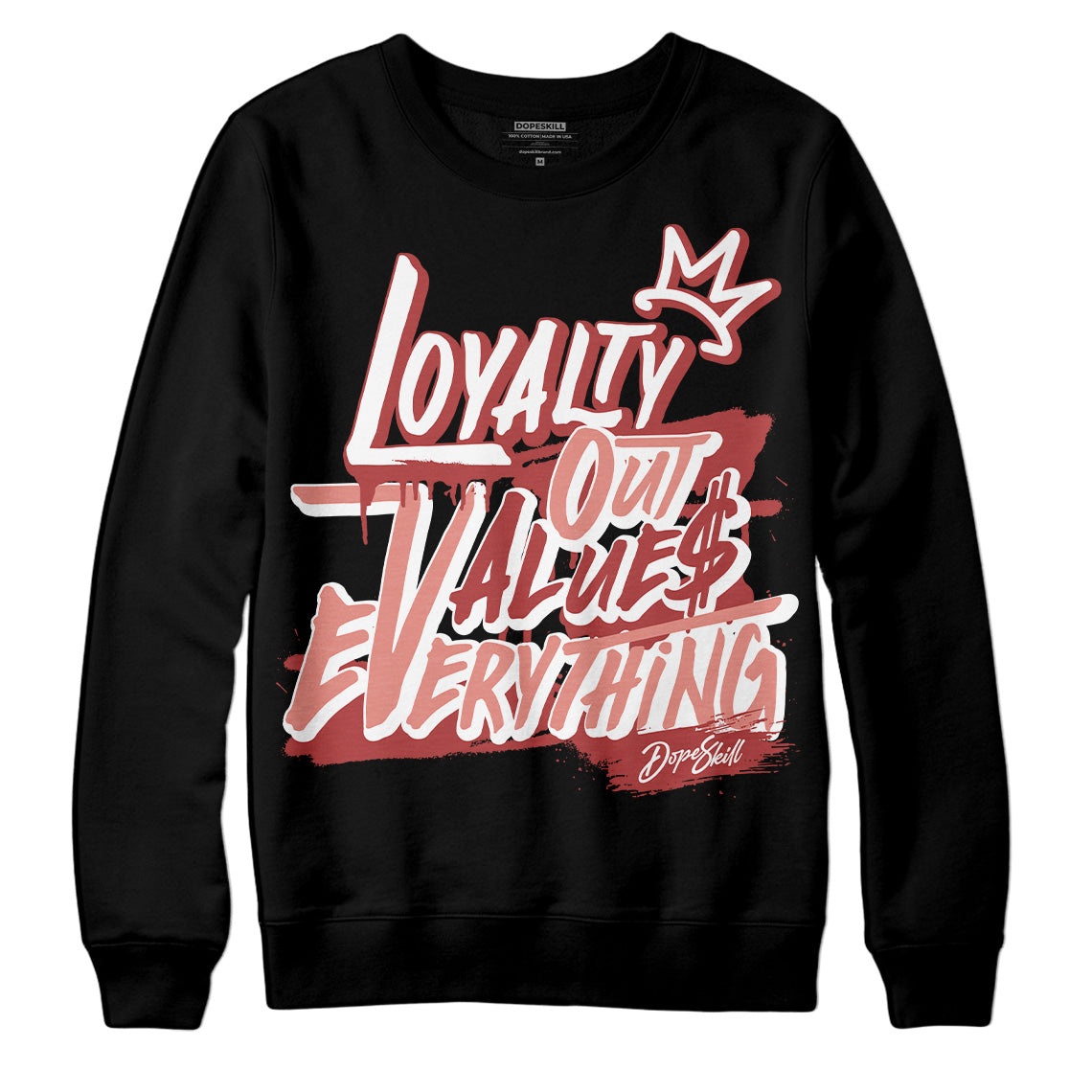 Dune Red 13s superstreetwear Sweatshirt LOVE Graphic