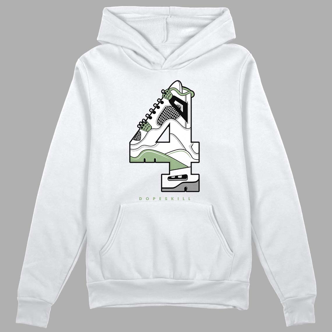 Seafoam 4s superstreetwear Hoodie Sweatshirt No.4 Graphic