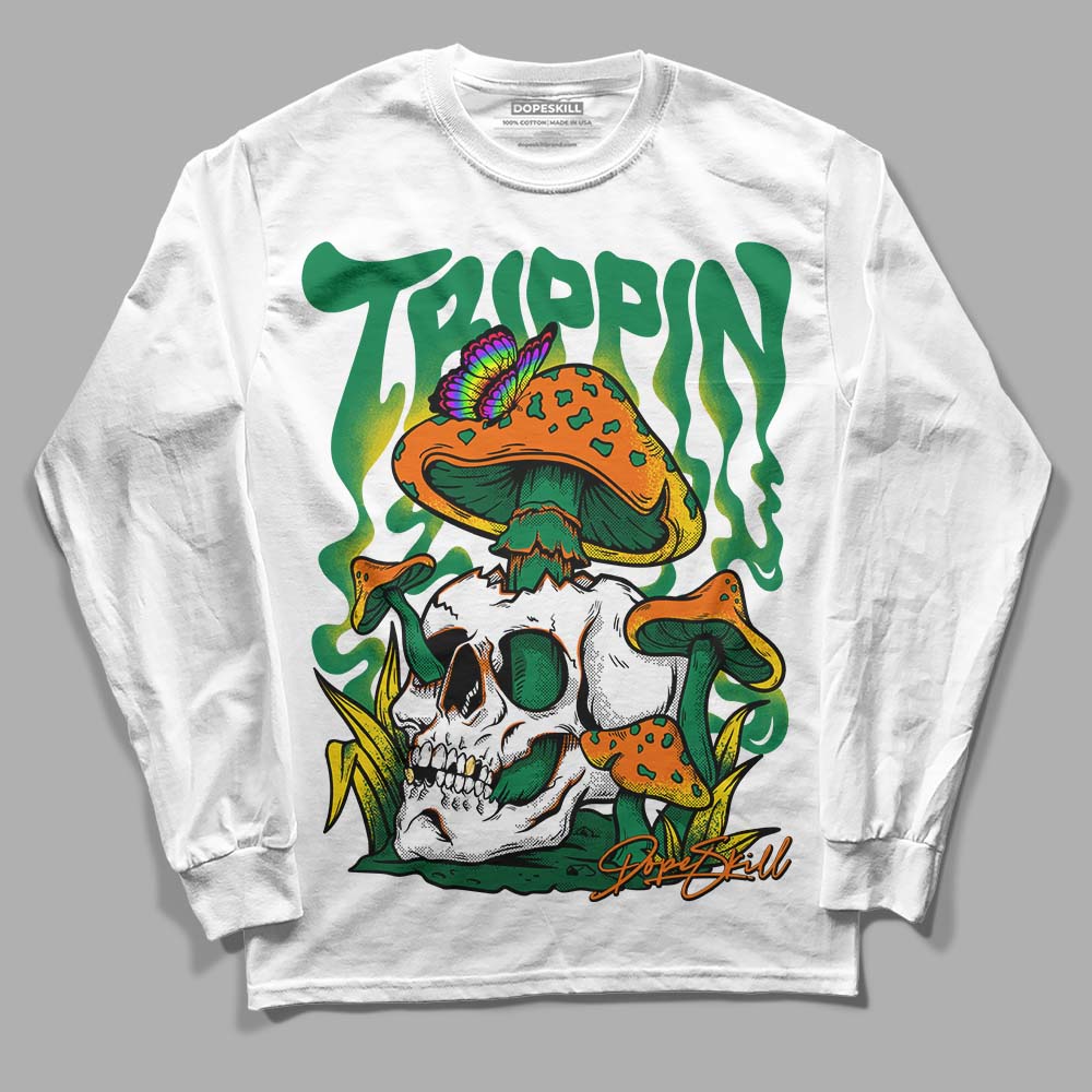 Green Collection superstreetwear Long Sleeve T-Shirt Trippin Graphic