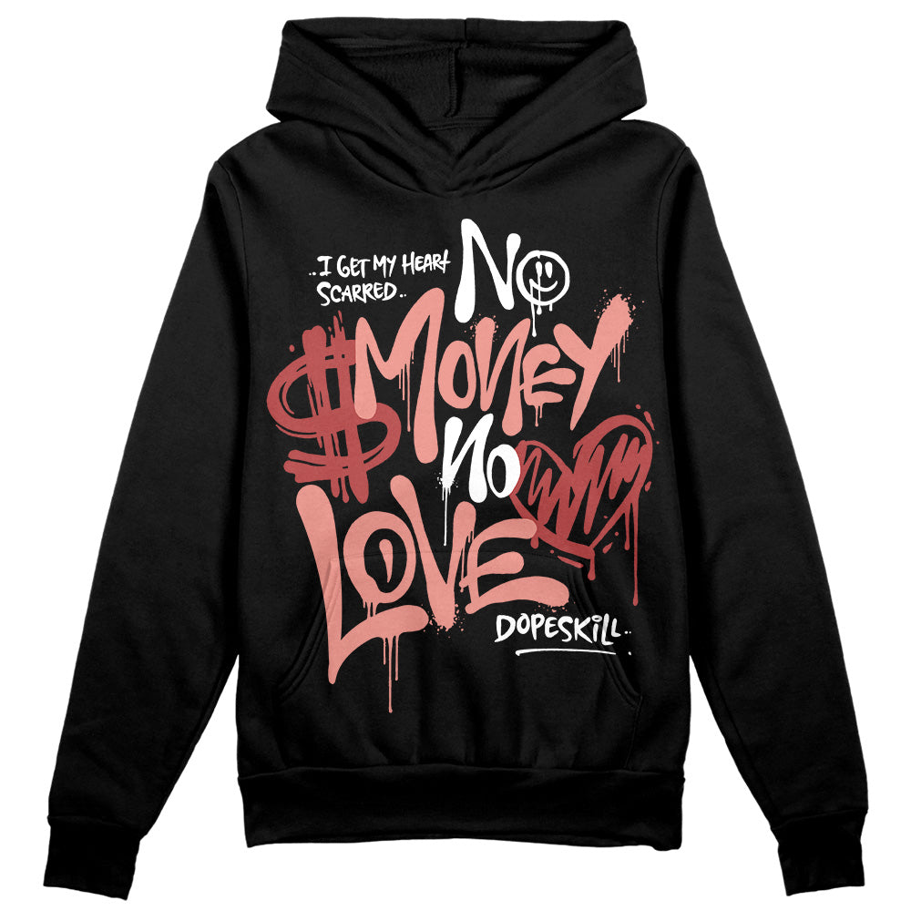 Dune Red 13s superstreetwear Hoodie Sweatshirt No Money No Love Typo Graphic