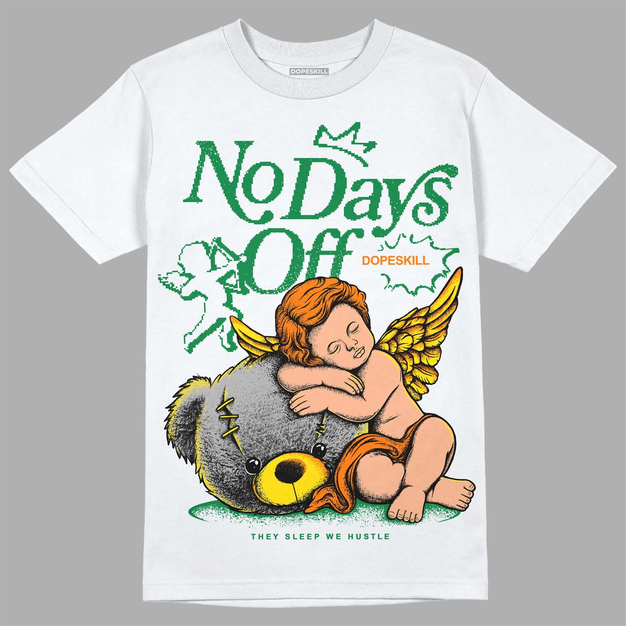 Dunk Low Reverse Brazil superstreetwear T-Shirt New No Days Off Graphic