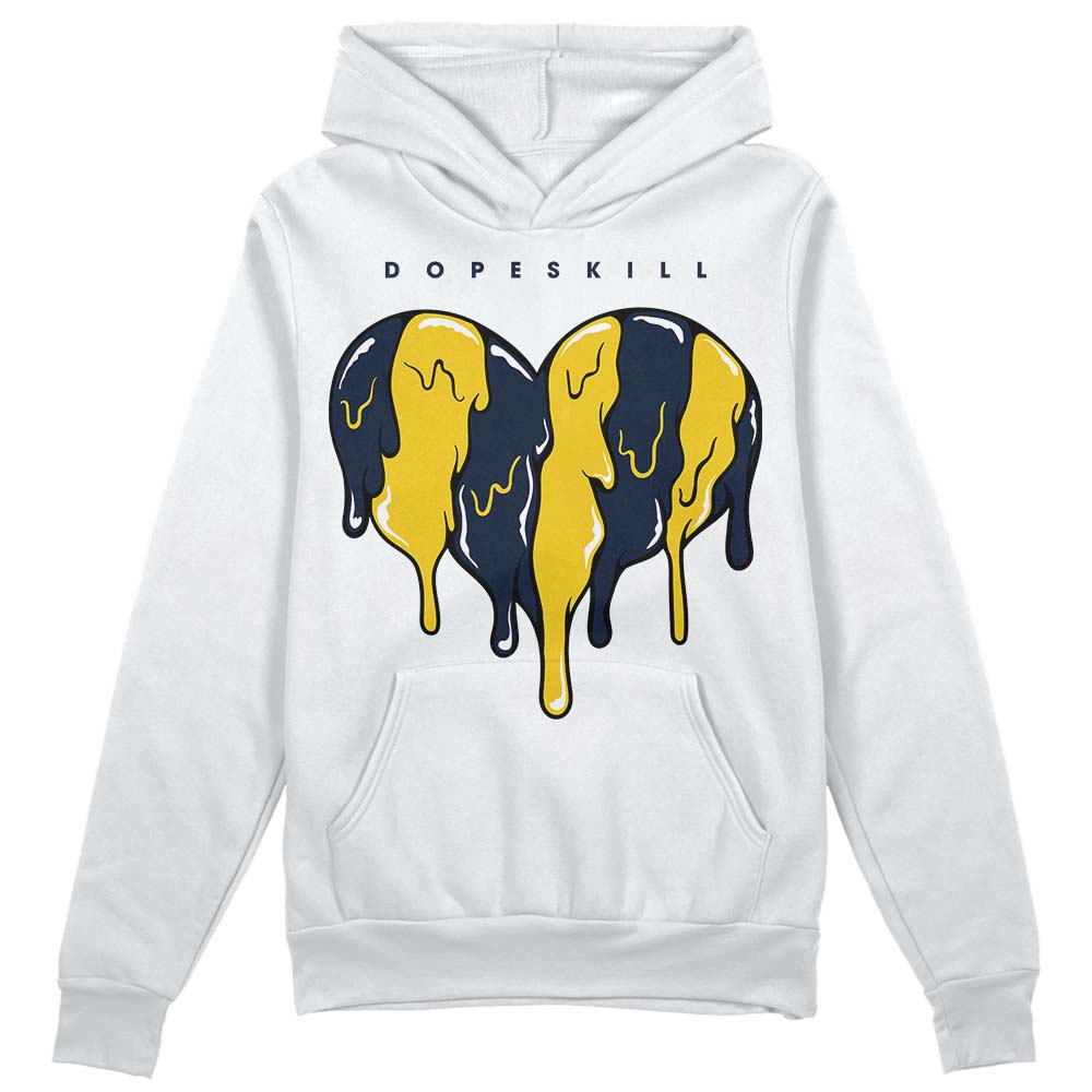Michigan Dunks superstreetwear Hoodie Sweatshirt Slime Drip Heart Graphic