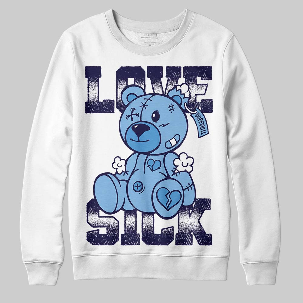 University Blue Collection superstreetwear Sweatshirt Love Sick Graphic