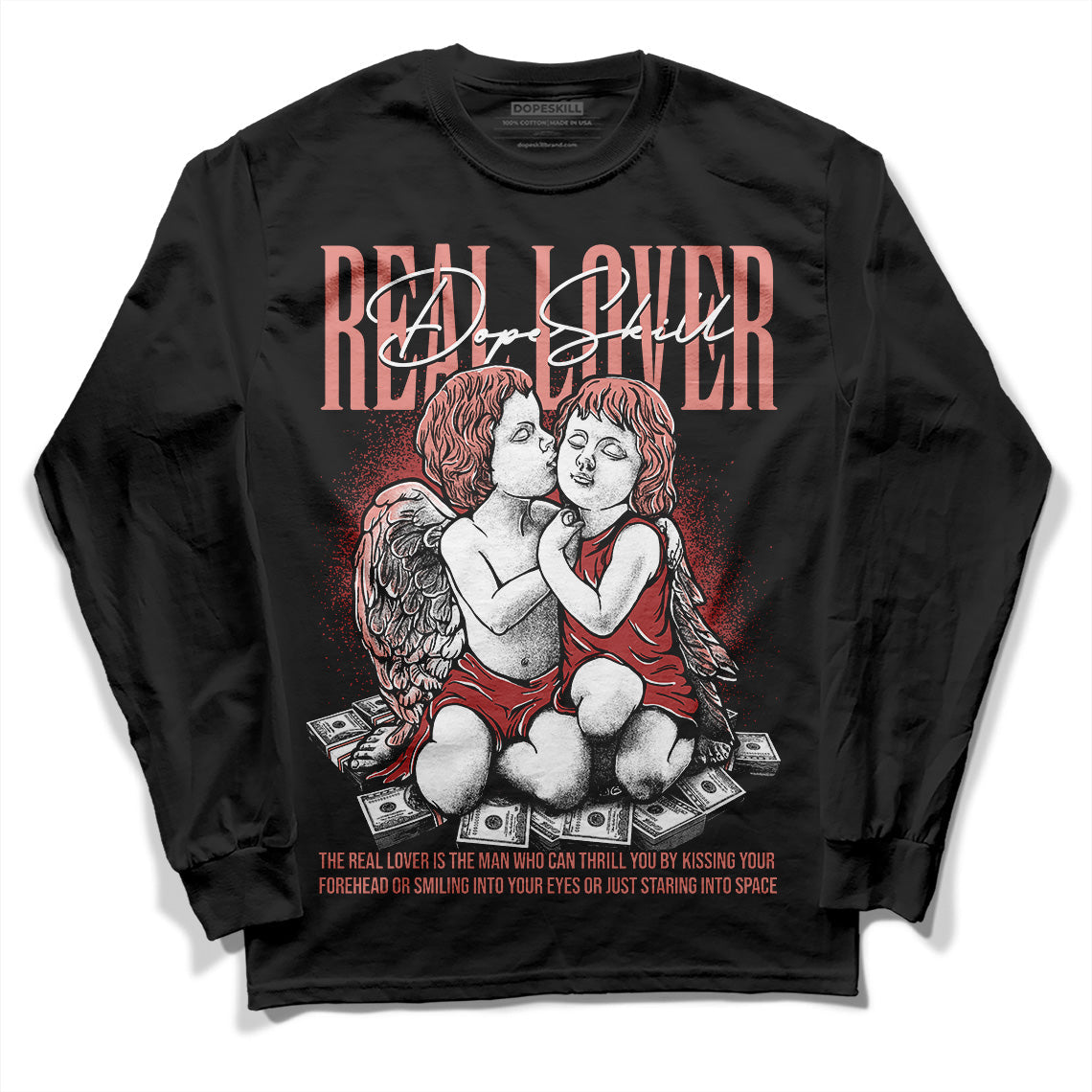 Dune Red 13s superstreetwear Long Sleeve T-Shirt Real Lover Graphic