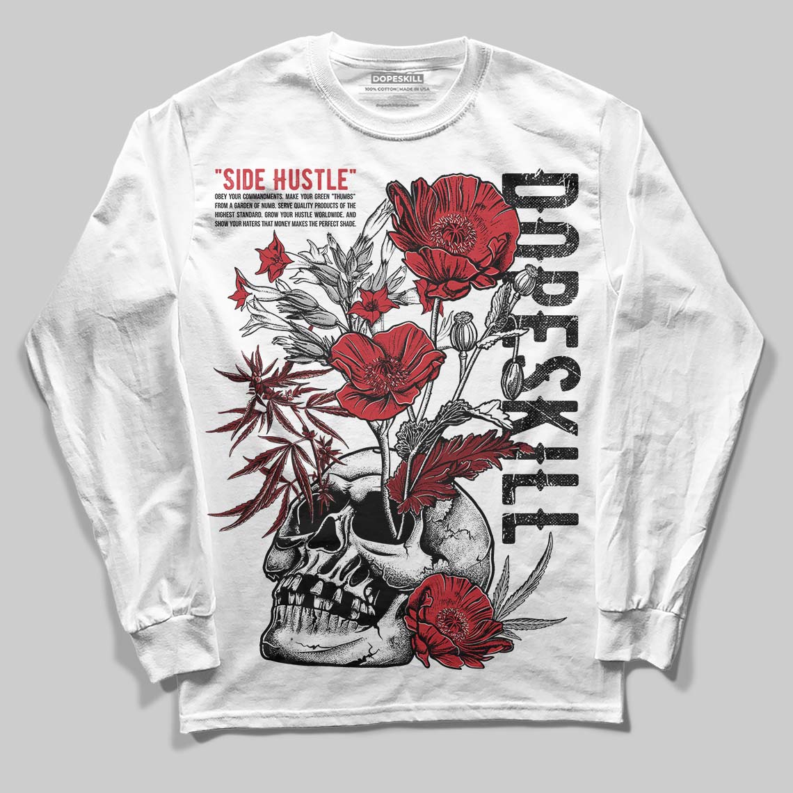 Ruby 1s superstreetwear Long Sleeve T-Shirt Side Hustle Graphic