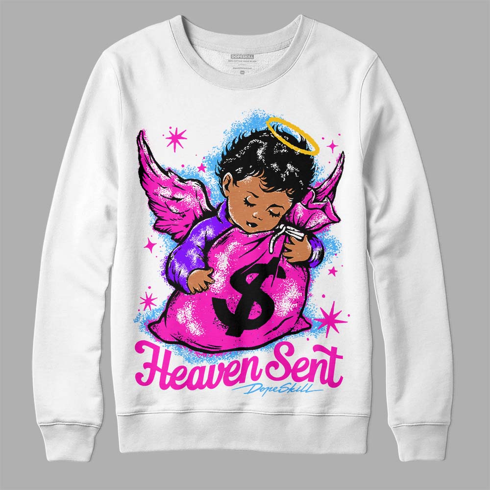Dunk Active Fuchsia superstreetwear Sweatshirt Heaven Sent Graphic