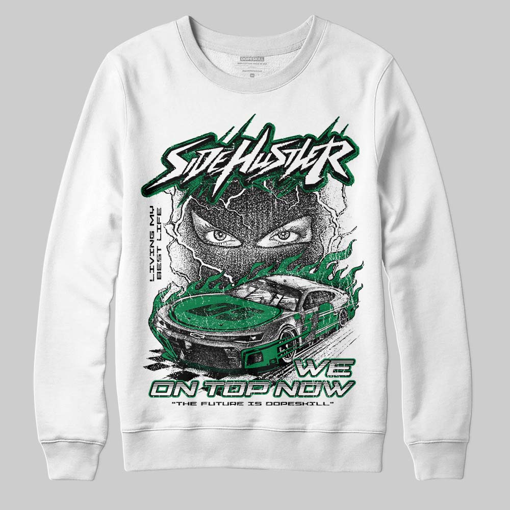 Green Collection superstreetwear Sweatshirt New Side Hustler Graphic