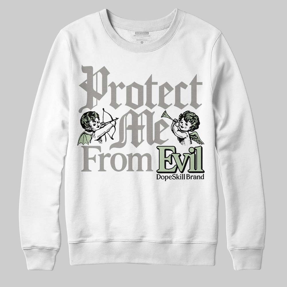 Seafoam 4s 2025 superstreetwear Sweatshirt Protect Me From Evil Graphic