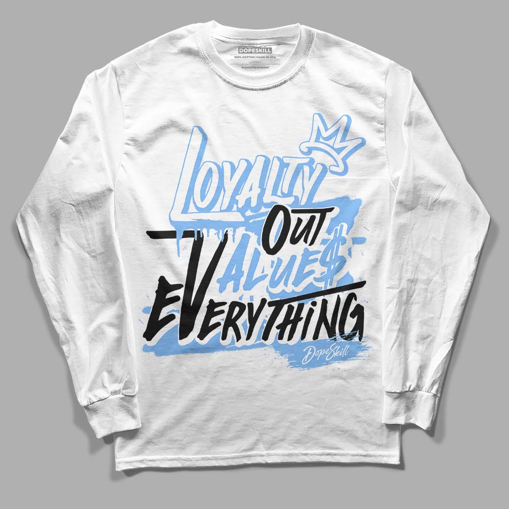 Powder Blue 9s superstreetwear Long Sleeve T-Shirt LOVE Graphic