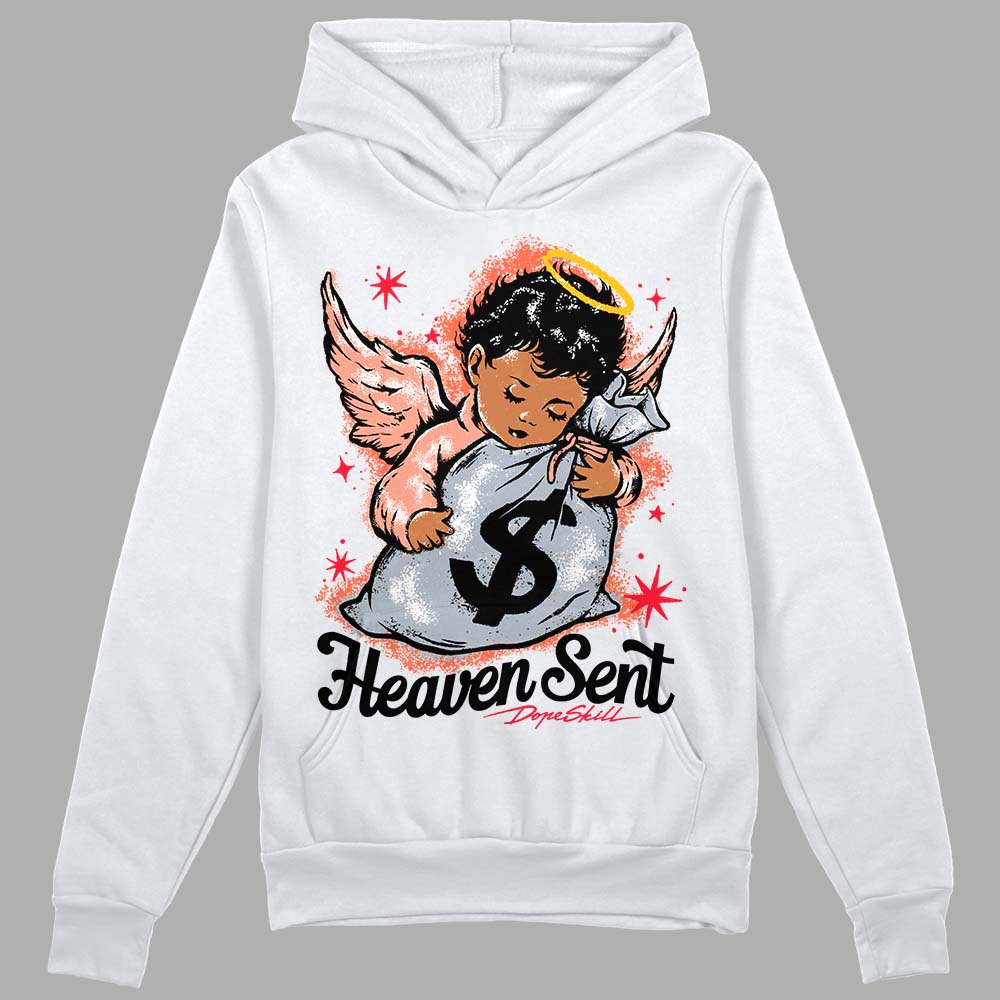 Crimson Bliss 5s superstreetwear Hoodie Sweatshirt Heaven Sent Graphic