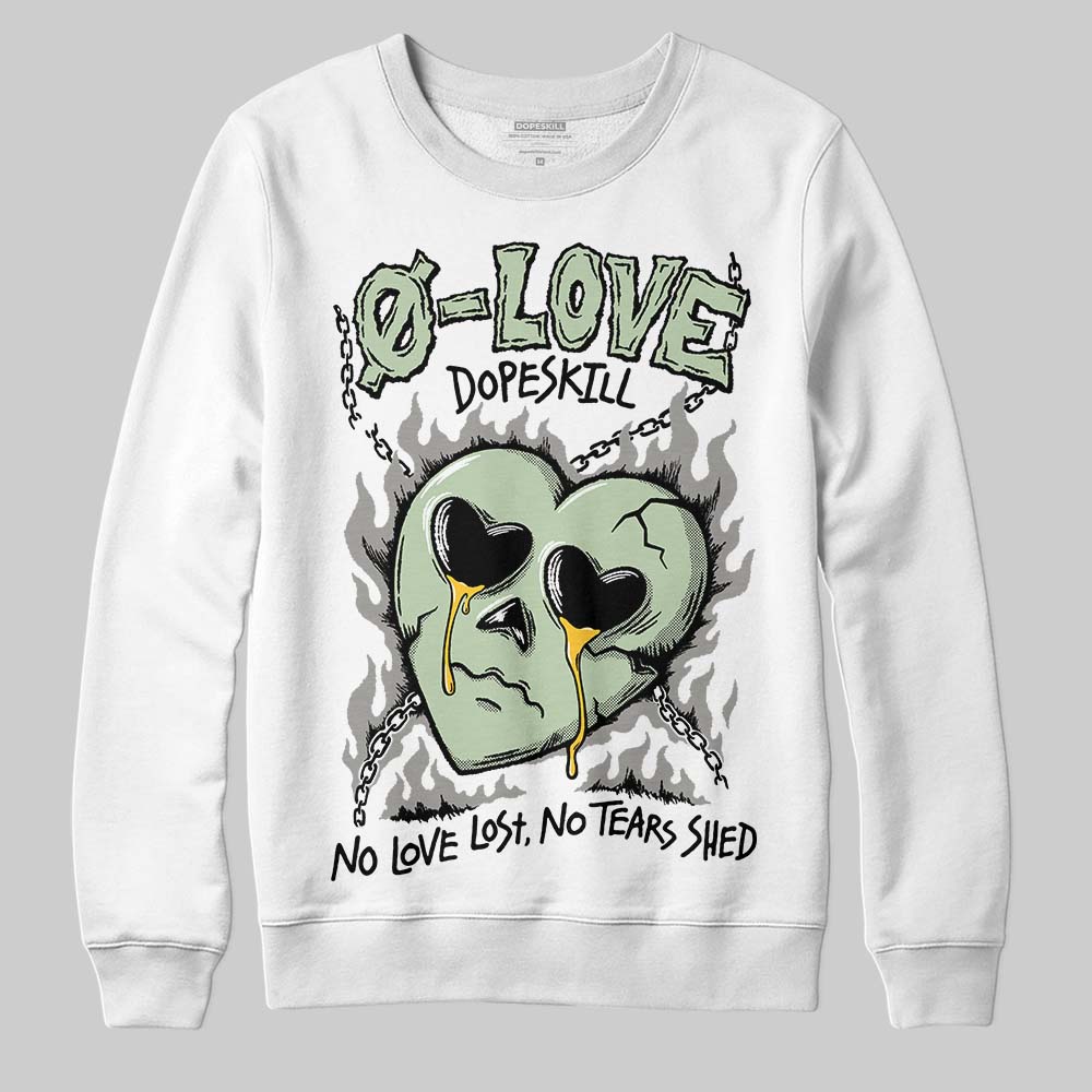 Seafoam 4s 2025 superstreetwear Sweatshirt Crying Heart Graphic