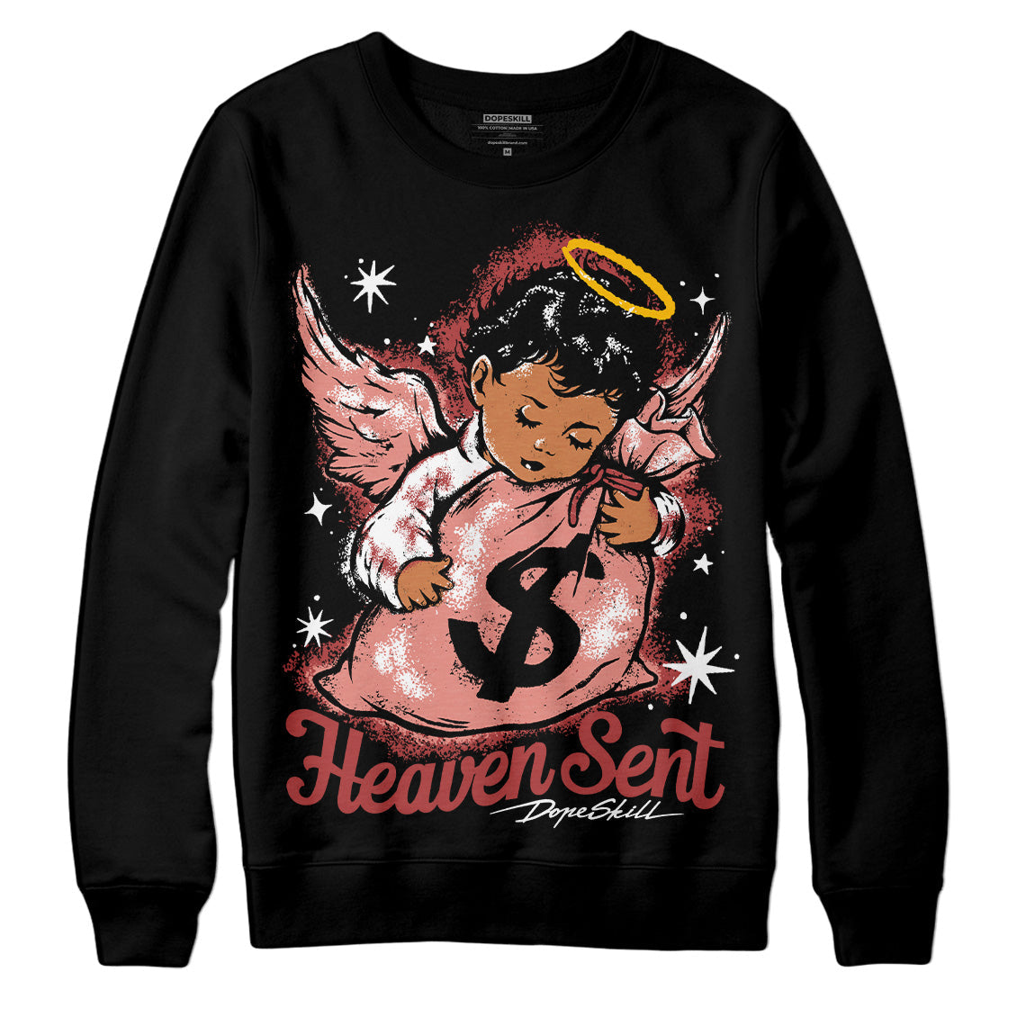 Dune Red 13s superstreetwear Sweatshirt Heaven Sent Graphic