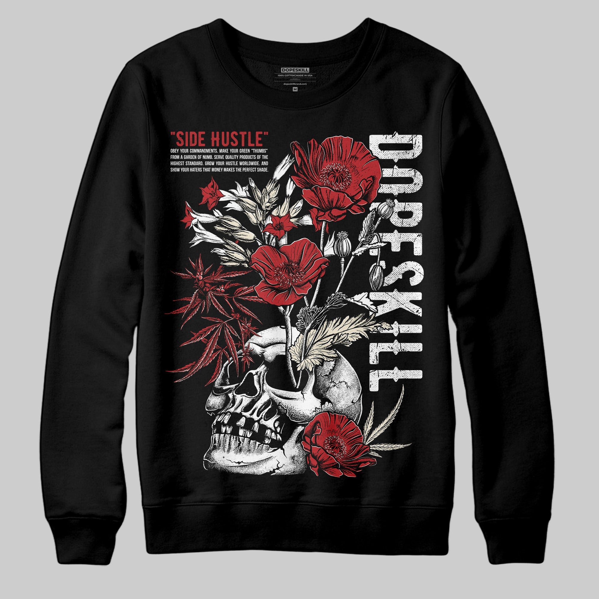 Black Toe Reimagined 1s superstreetwear Sweatshirt Side Hustle Graphic