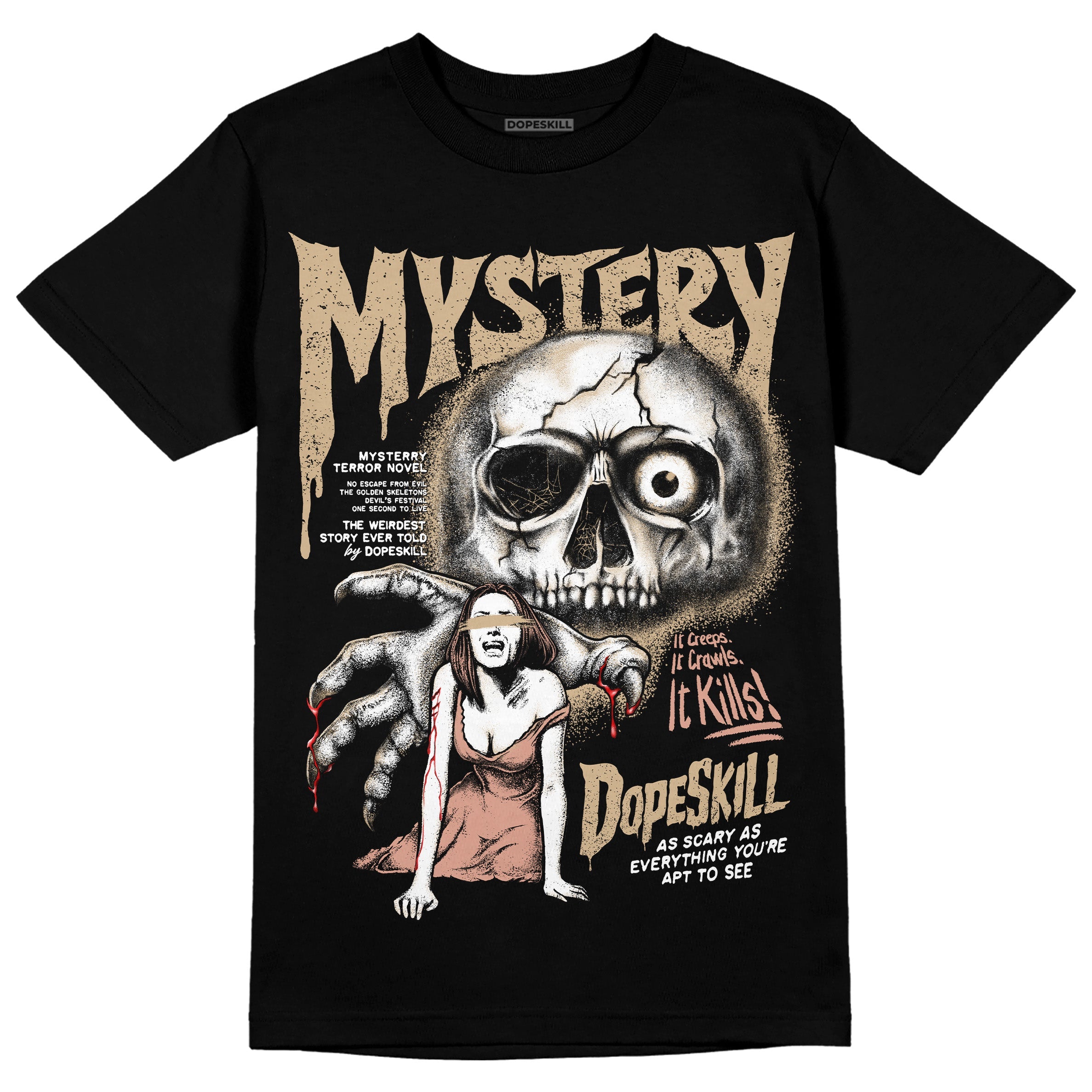 TAN Collection superstreetwear T-Shirt Mystery Ghostly Grasp Graphic