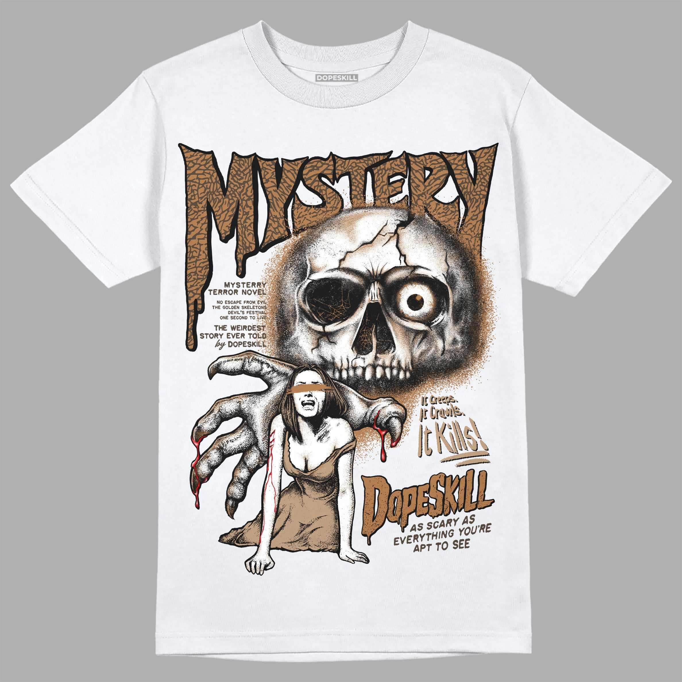 Palomino 3s superstreetwear T-Shirt Mystery Ghostly Grasp Graphic
