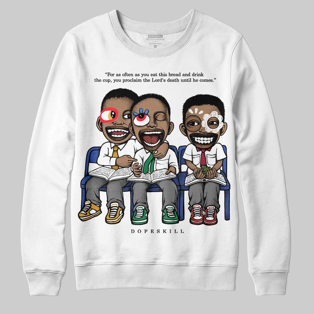 Black and White Collection superstreetwear Sweatshirt First Sunday Graphic
