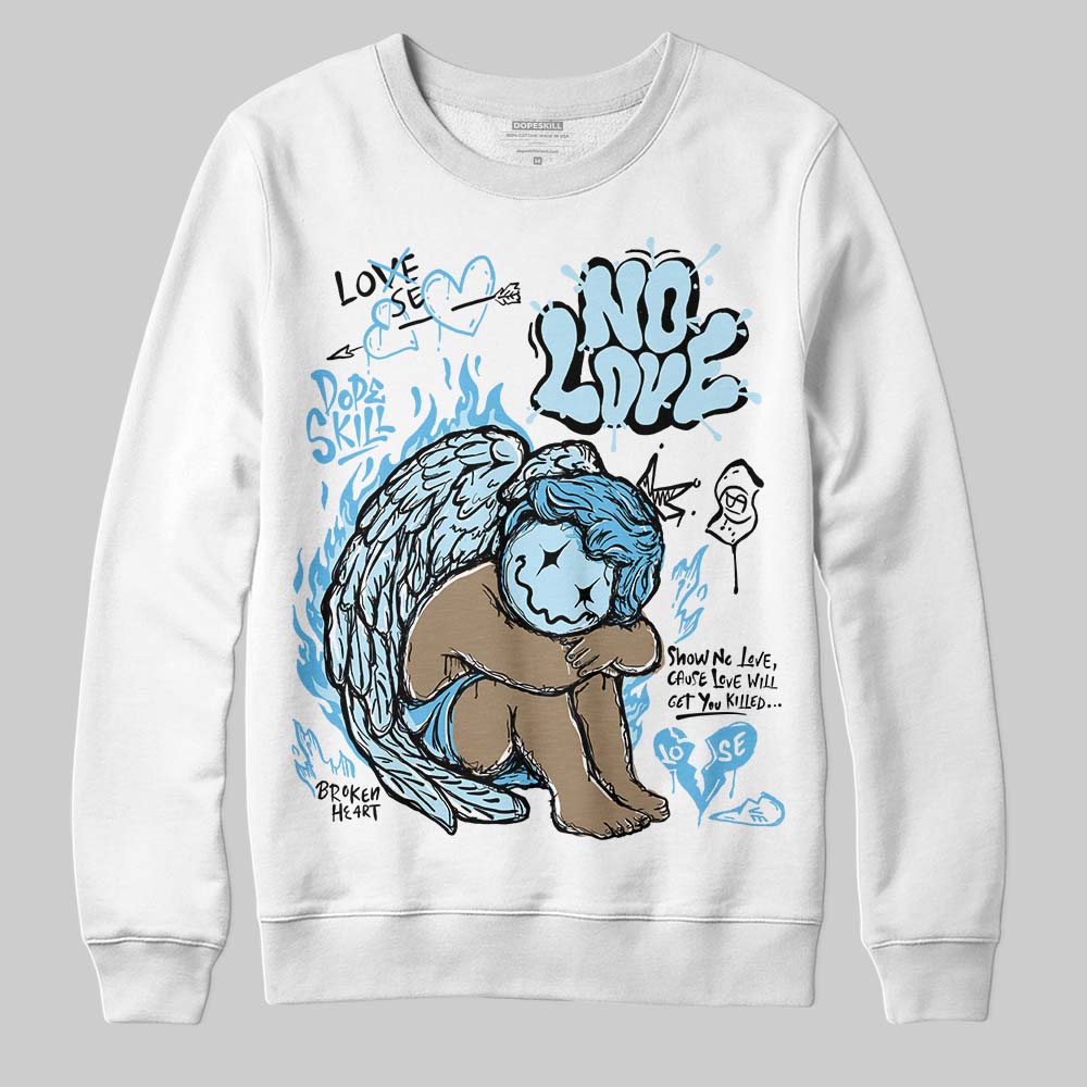 Legend Blue 11s superstreetwear Sweatshirt No Love Graphic