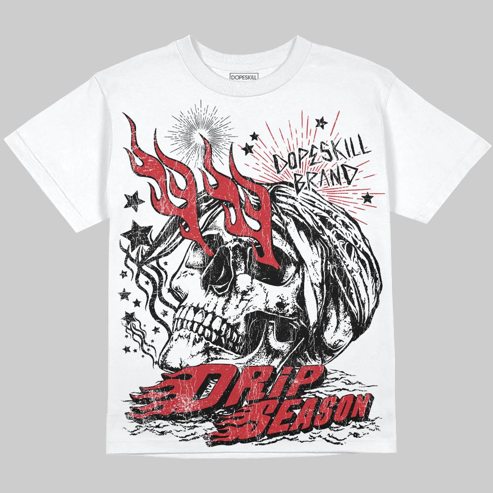Bred 11s superstreetwear Oversize Print T-Shirt Drip Season Graphic