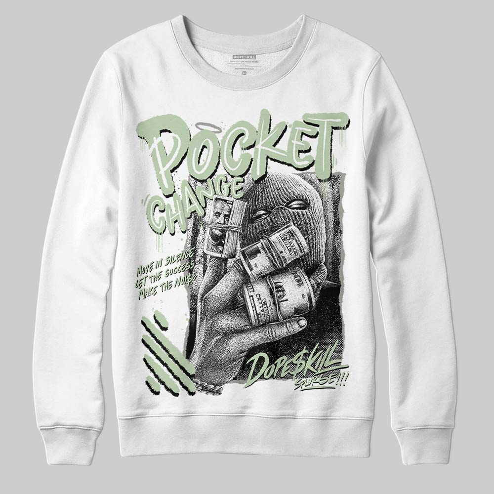 Seafoam 4s 2025 superstreetwear Sweatshirt Pocket Change Graphic